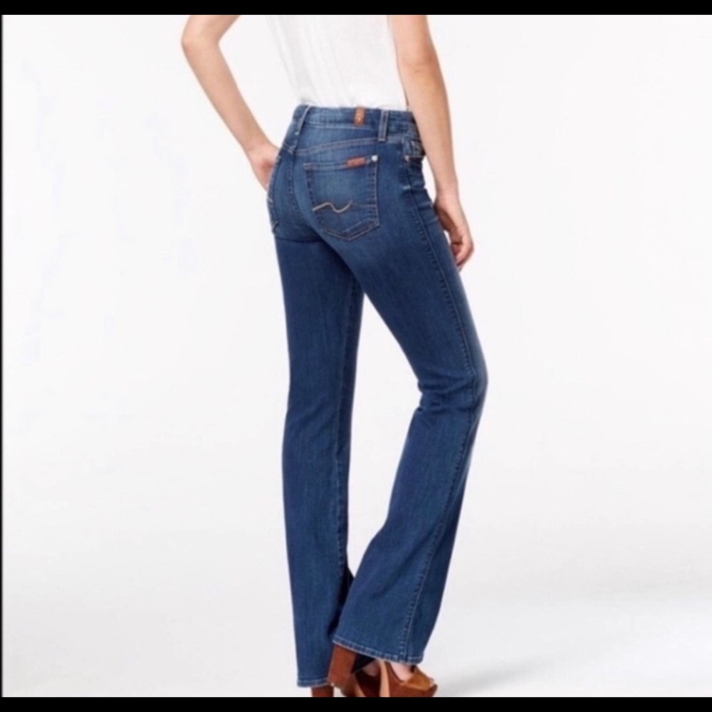 7 FOR ALL MANKIND Kimmie Bootcut Jeans Sz 28